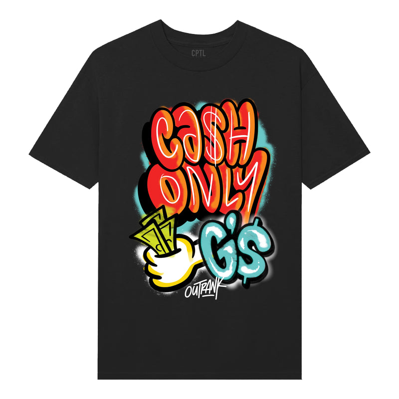 "Cash Only" T-shirt CPTL Denim