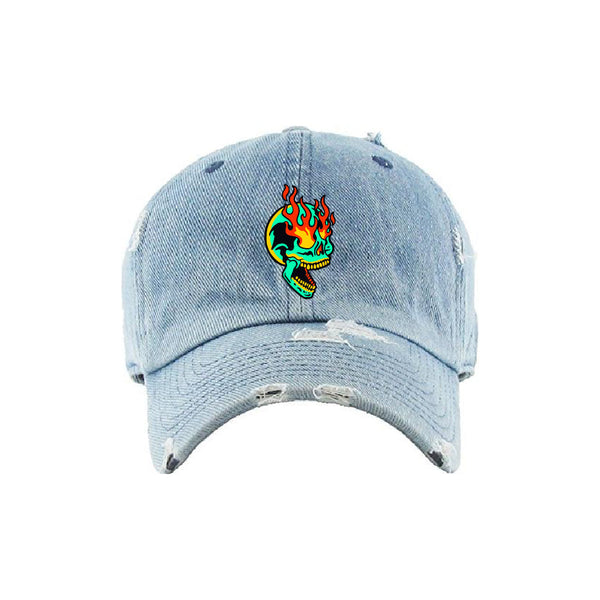 "Don't Gas Me Up" Dad Hat CPTL Denim