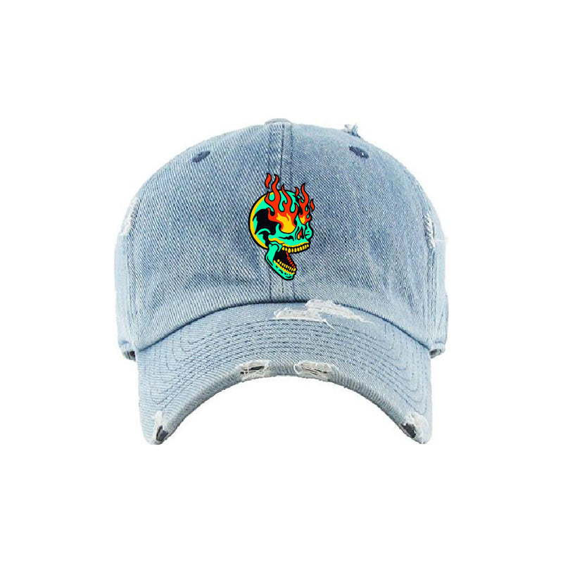 "Don't Gas Me Up" Dad Hat CPTL Denim
